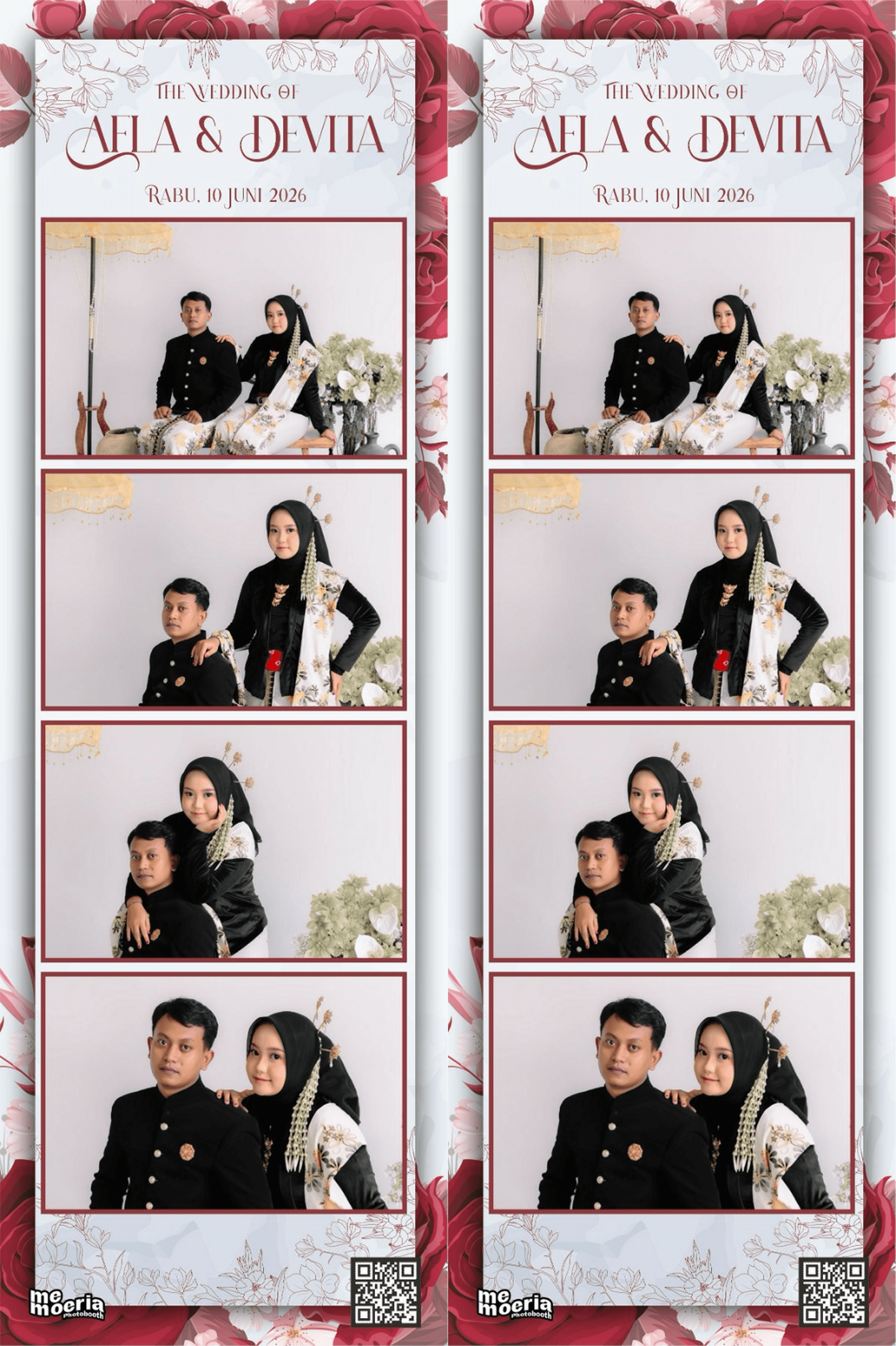 Afla & Devita — Pernikahan